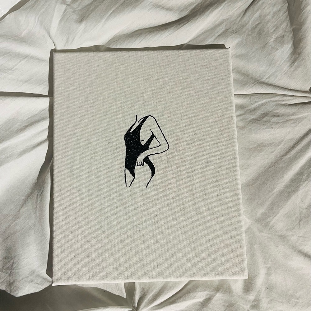 Hand painted woman!